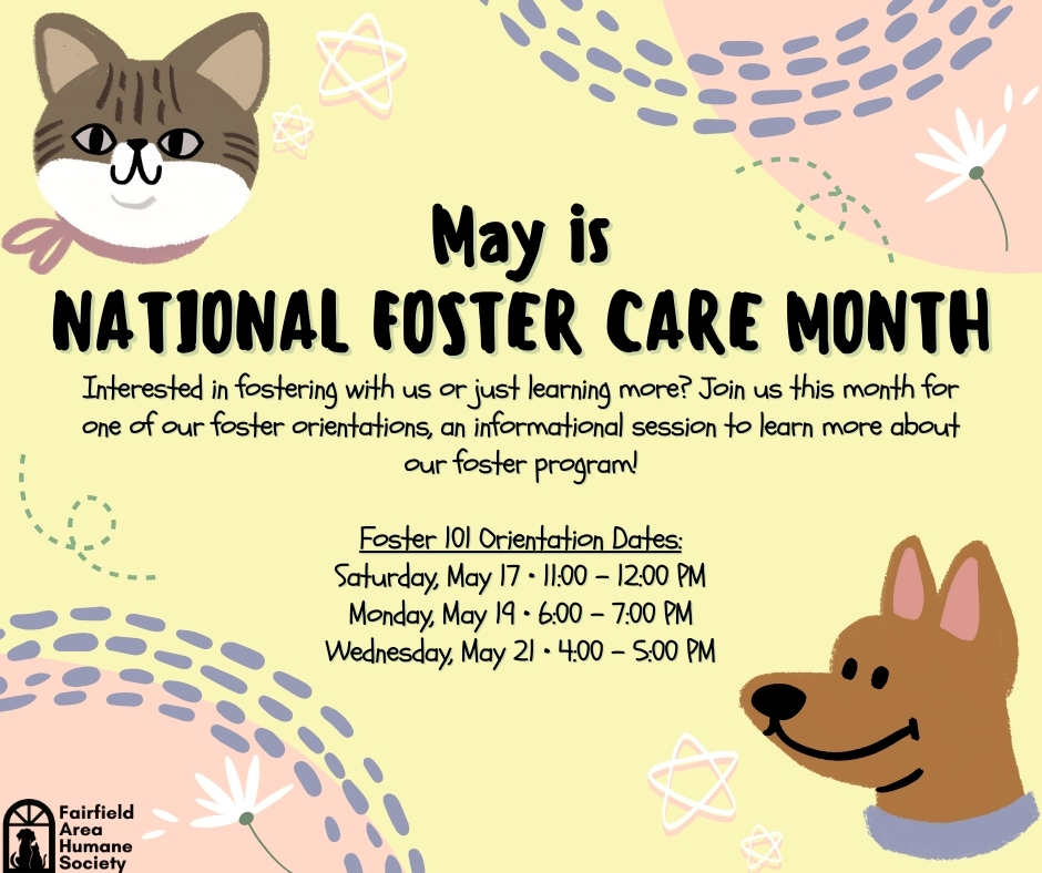 National Foster Care Month ad