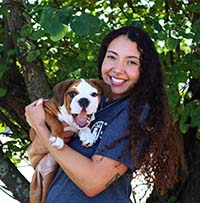 Vet Clinic Supervisor Jayva Smith, RVT