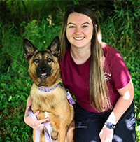 Animal Care Supervisor Kayla Steerman